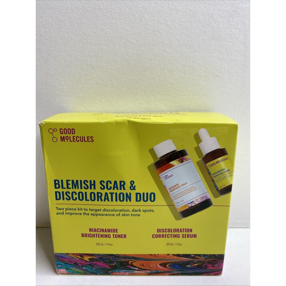 Good Molecules Blemish Scar And Discoloration Duo Set New In Box